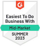 G2 Easiest to do Business With